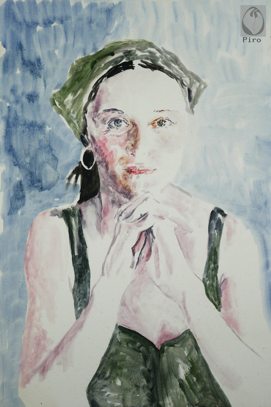 oil on canvas - olio su tela di Piro